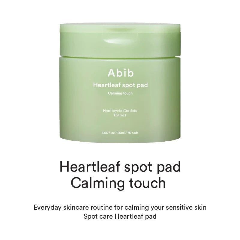 Abib- Heartleaf spot pad Calming touch - 150ml. 80 pads