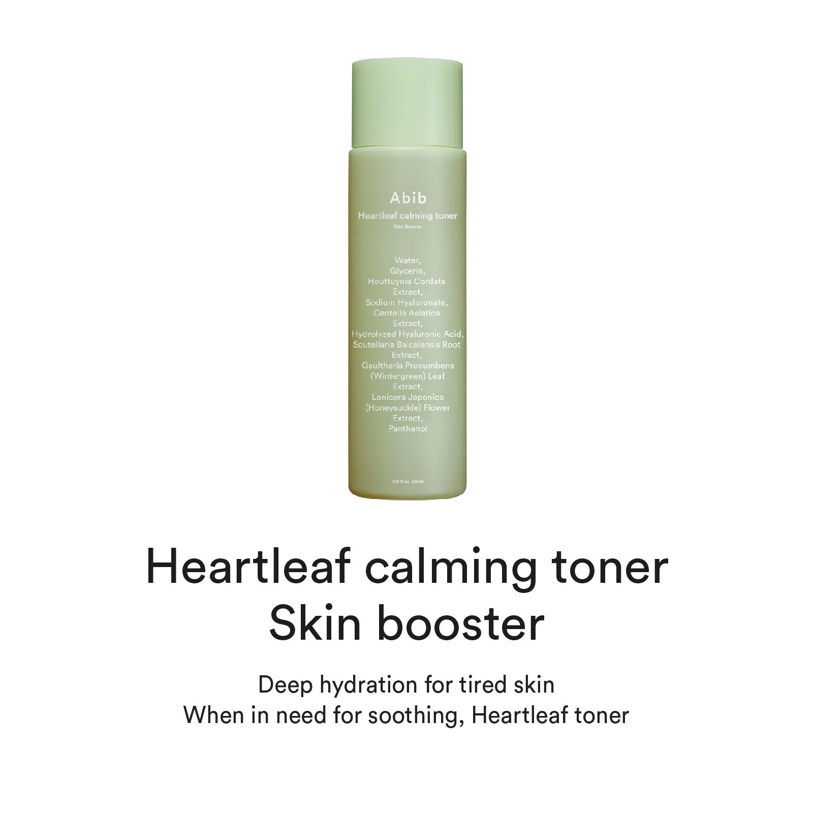 Abib- Heartleaf calming toner Skin booster - 200ml