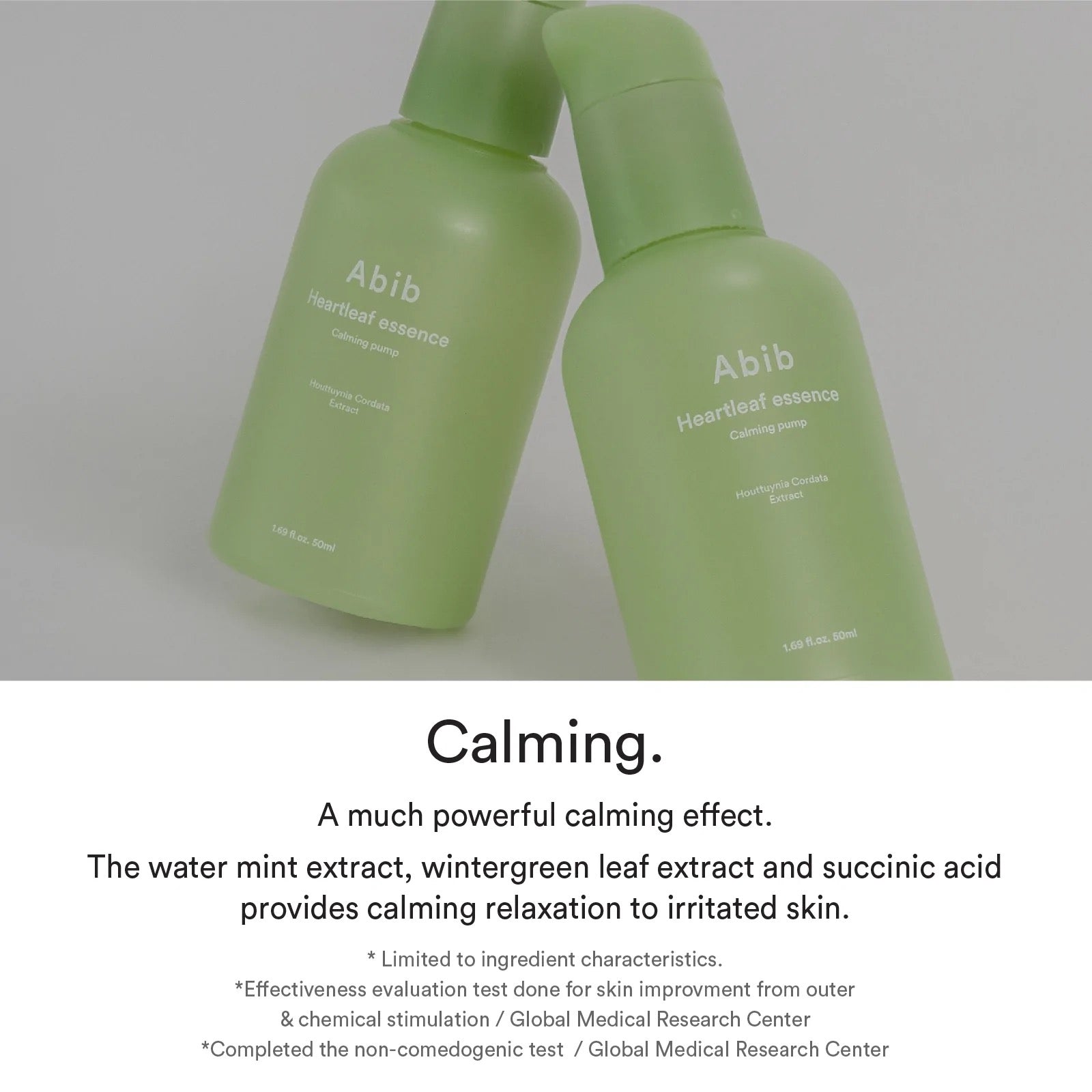 Abib- Heartleaf essence Calming pump - 50ml