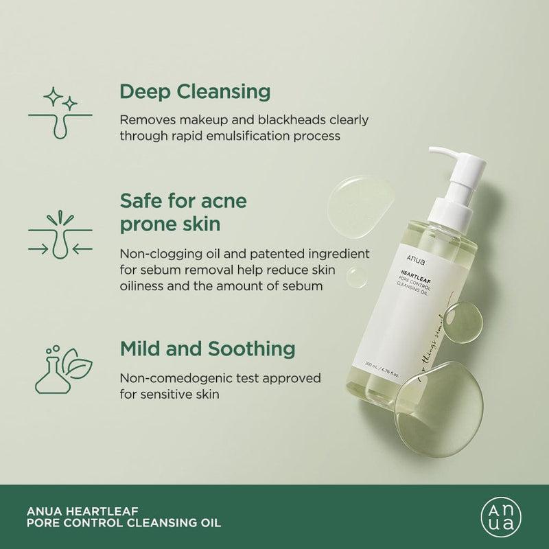 Anua- HEARTLEAF PORE CONTROL CLEANSING OIL