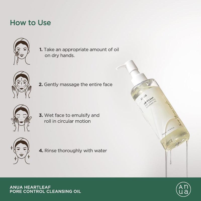 Anua- HEARTLEAF PORE CONTROL CLEANSING OIL